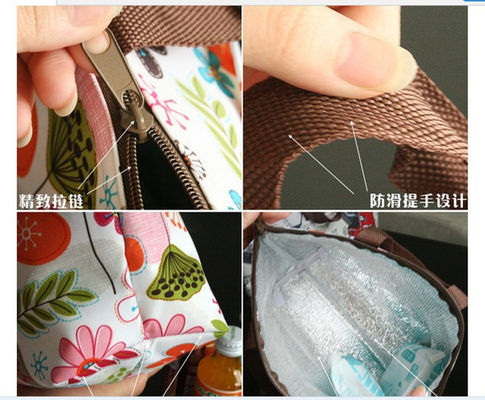 আউটডোর ফিটনেস পাইকারি পোর্টেবল উত্তাপ খাদ্য বিতরণ কুলার লাঞ্চ ব্যাগ