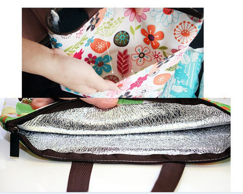 আউটডোর ফিটনেস পাইকারি পোর্টেবল উত্তাপ খাদ্য বিতরণ কুলার লাঞ্চ ব্যাগ