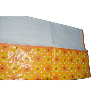 OEM কাস্টম মুদ্রিত পিকনিক ক্যাম্পিং প্লাস্টিকের খড় ম্যাট/ভাঁজযোগ্য পিকনিক কম্বল