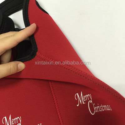 কারখানা নরম অনুভূতি neoprene কুলার ব্যাগ হ্যান্ডেল সঙ্গে neoprene লাঞ্চ ব্যাগ তৈরি